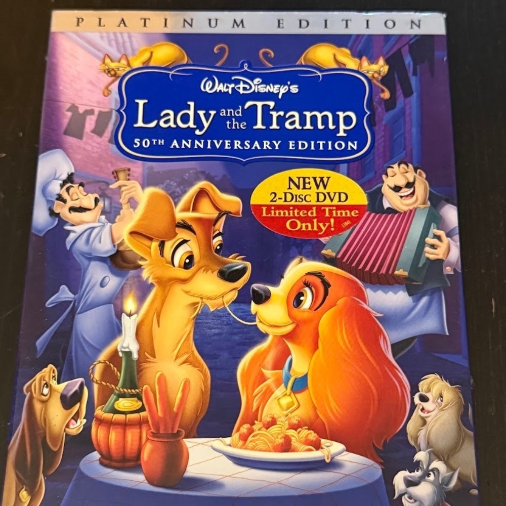 Lady and the Tramp DVD – Platinum Edition 2-Disc Set – 2006 Release – Disney